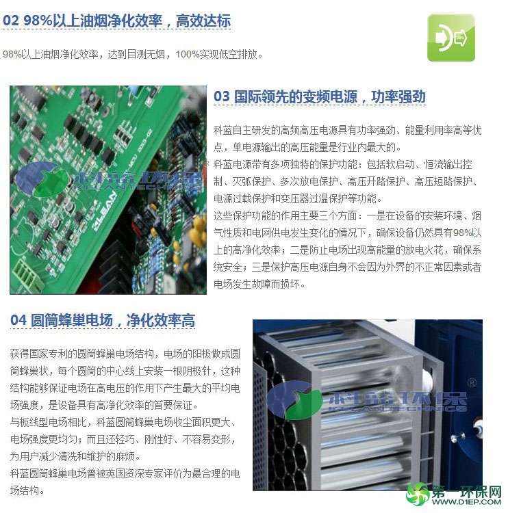 科蓝环保烟罩机油烟净化器产品介绍-2