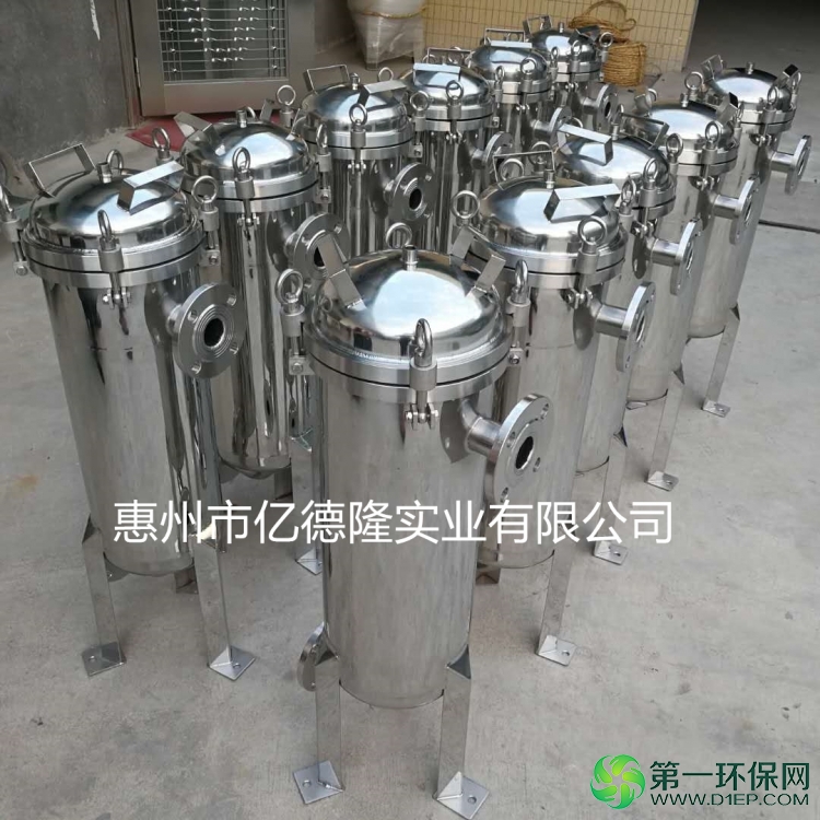 219X410X1快装支脚，弯管出水袋式过滤器03_副本_副本