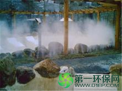 别墅园林花园小区景观人造雾设备2031